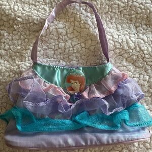 Disney Ariel Ruffle Handbag - Purple, Teal, Pink